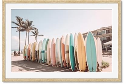 Image de Surfboards in the Sand