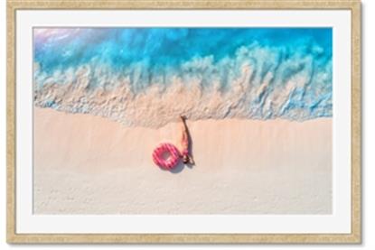 Image de Girl Sleeping On Beach