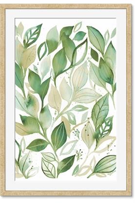 Picture of Watercolor Greens II