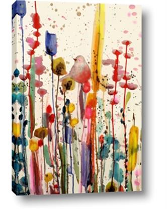 Image de Eclectic Floral Canvas III