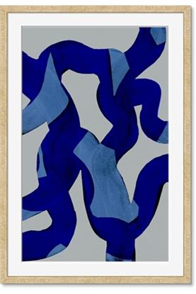 Picture of Constellation of Blue Strokes