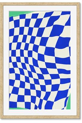 Picture of Blue Checkered Symphony