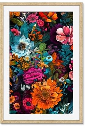 Picture of Chromatic Meadow of Flowers