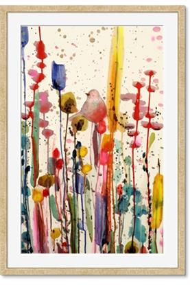 Picture of Eclectic Floral Canvas III