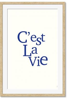 Picture of Cest La Vie in Blue