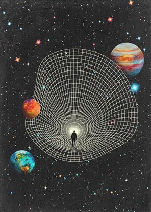 Picture of Abstract Space Poster
