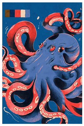 Picture of Tentacle Whirl Poster