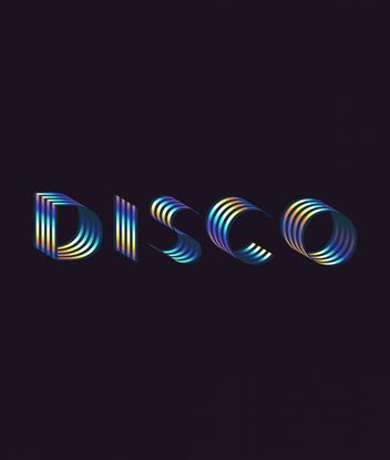 Picture of Disco Retro Poster