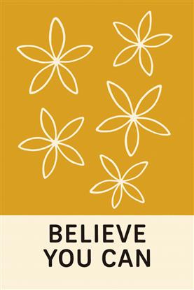 Picture of Belive You Can Typography Poster