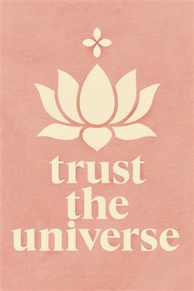 Picture of Lotus Quote Typography Poster