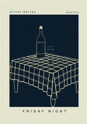 Picture of Friday night Poster