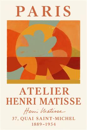 Picture of Matisse Atelier Poster